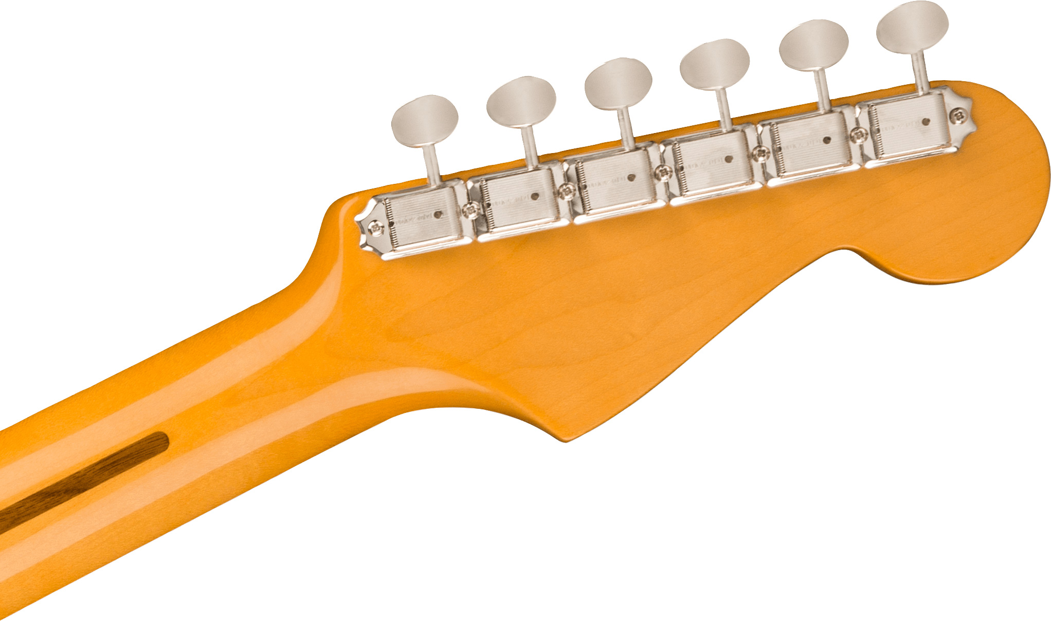 Fender Strat 1957 American Vintage Ii Lh Gaucher Usa 3s Trem Mn - Vintage Blonde - Left-handed electric guitar - Variation 3