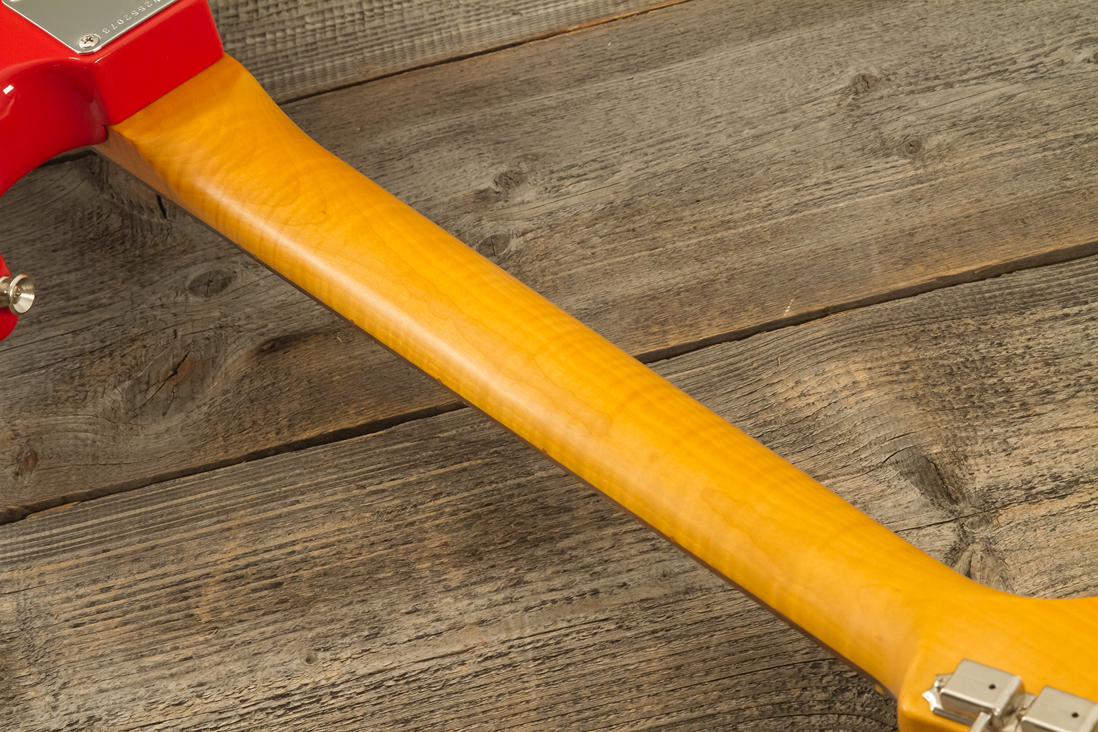 Fender Strat 1961 American Vintage Ii Ltd Usa 3s Trem Rw - Fiesta Red - Str shape electric guitar - Variation 9