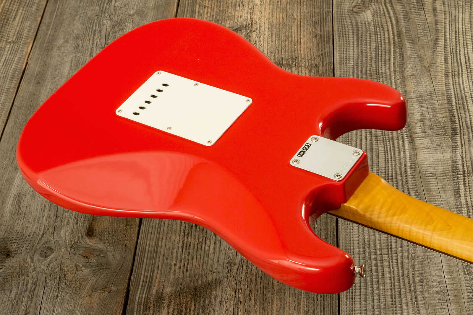 Fender Strat 1961 American Vintage Ii Ltd Usa 3s Trem Rw - Fiesta Red - Str shape electric guitar - Variation 7