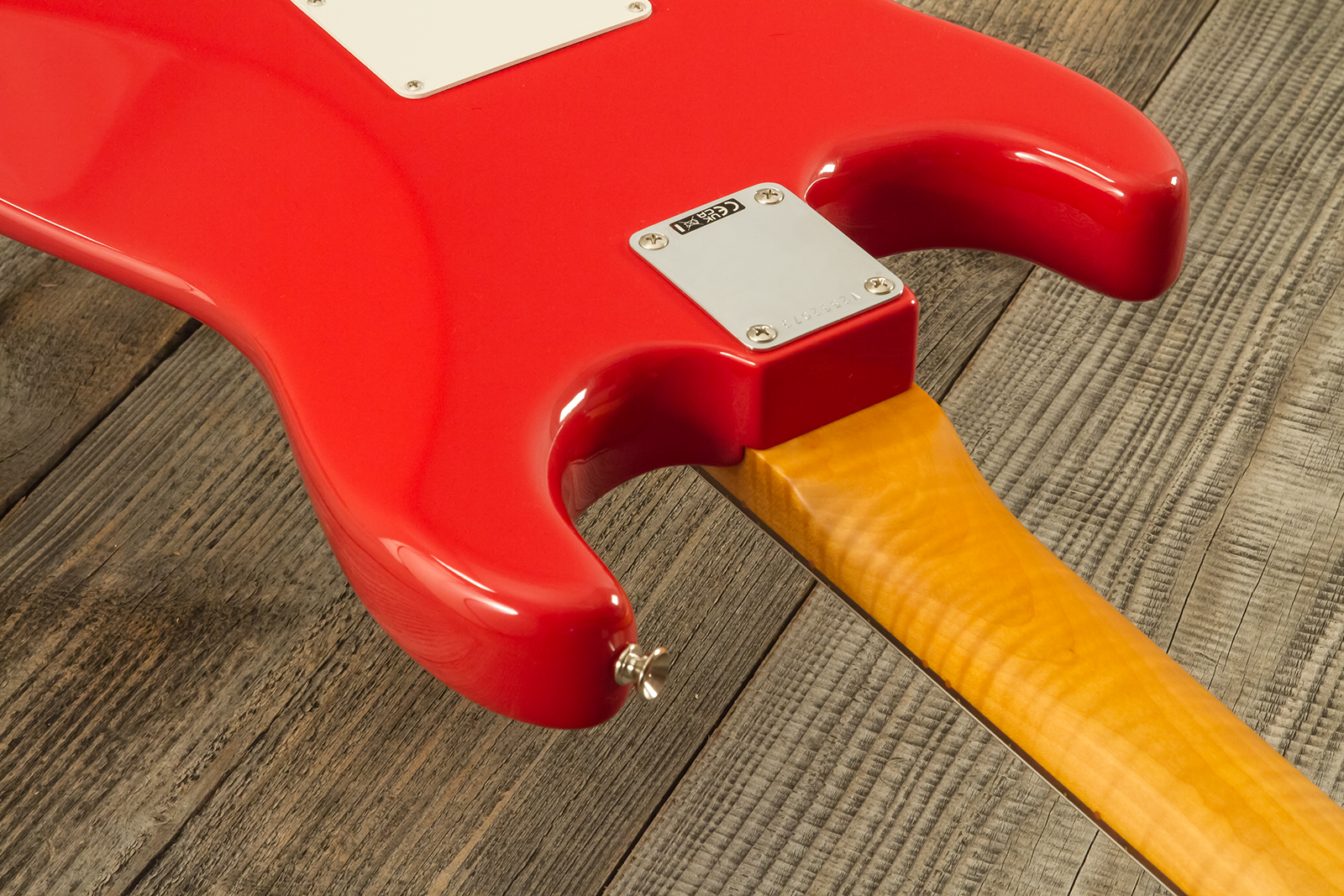 Fender Strat 1961 American Vintage Ii Ltd Usa 3s Trem Rw - Fiesta Red - Str shape electric guitar - Variation 8