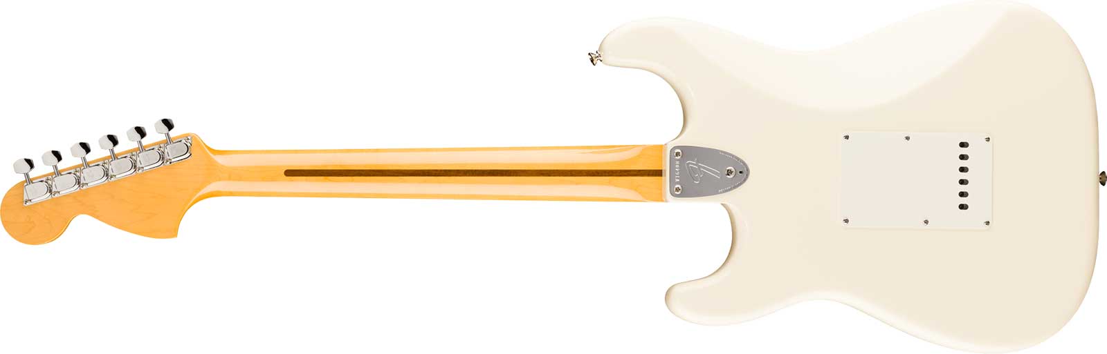 Fender Strat 1973 American Vintage Ii Ltd Usa 3s Trem Mn - Olympic White - Str shape electric guitar - Variation 1