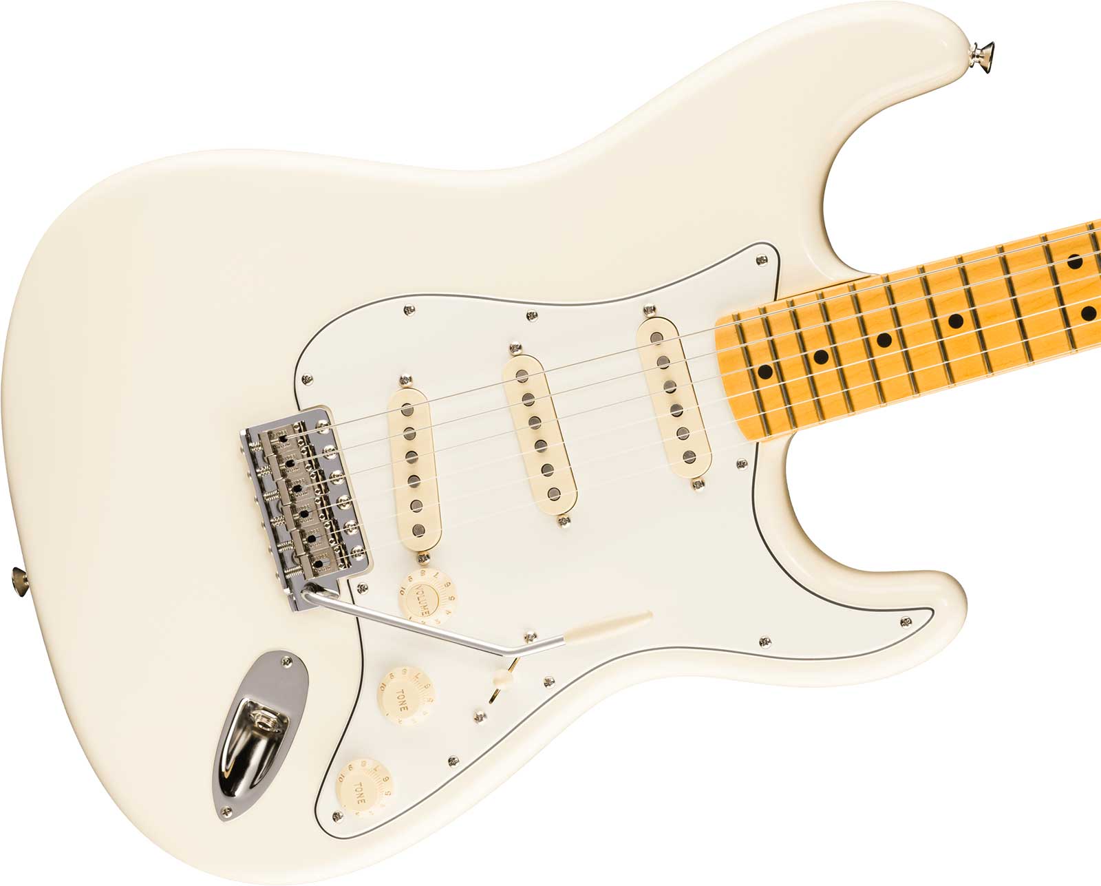Fender Strat 1973 American Vintage Ii Ltd Usa 3s Trem Mn - Olympic White - Str shape electric guitar - Variation 2