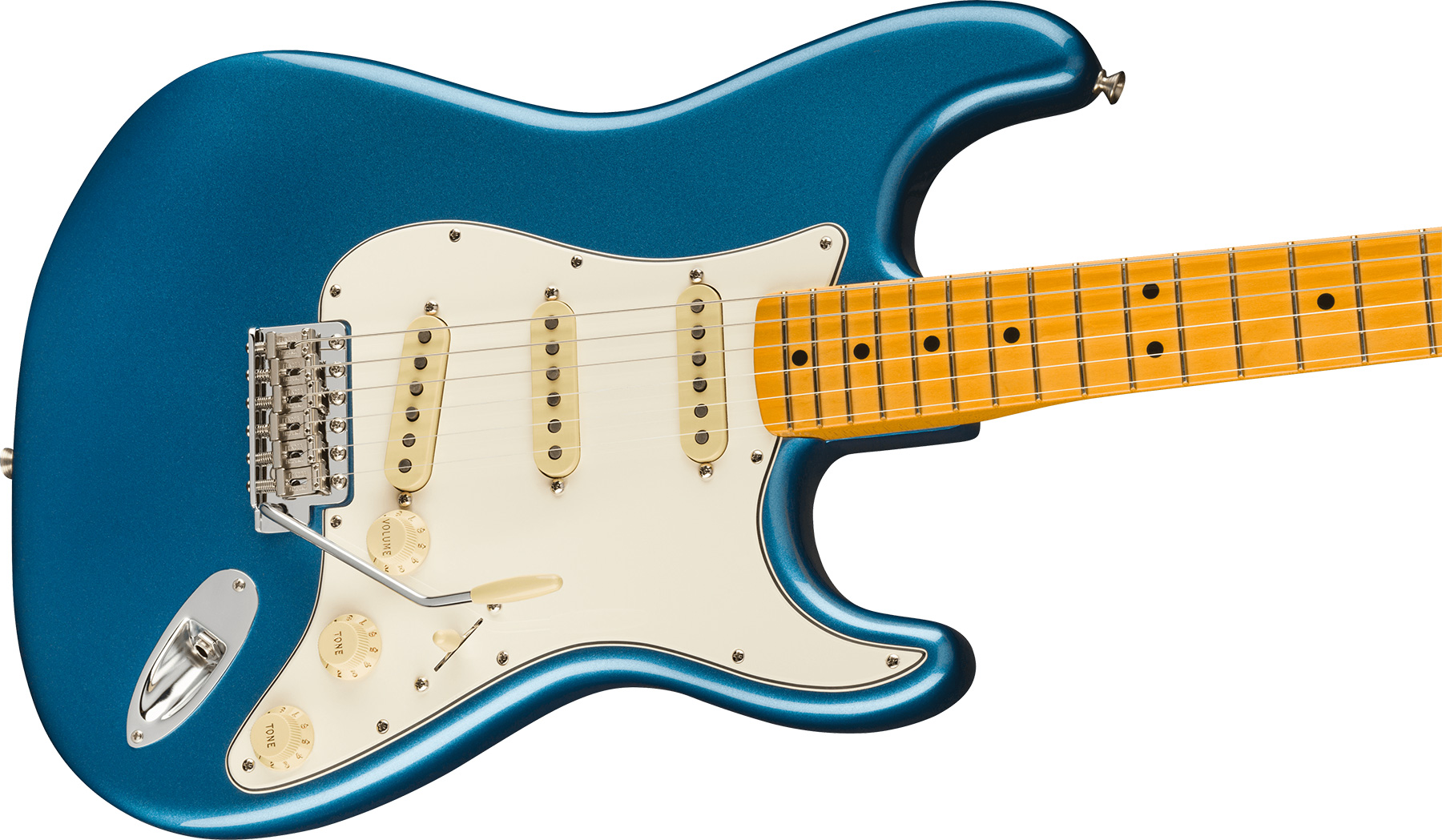 Fender Strat 1973 American Vintage Ii Usa 3s Trem Mn - Lake Placid Blue - Str shape electric guitar - Variation 2