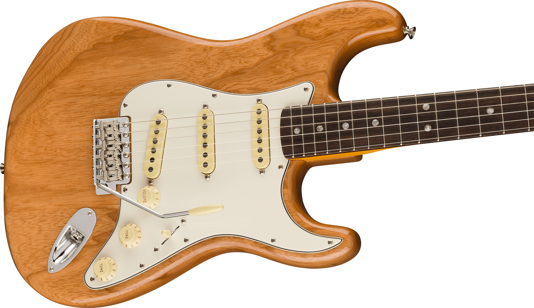 Fender Strat 1973 American Vintage Ii Usa 3s Trem Rw - Aged Natural - Str shape electric guitar - Variation 2
