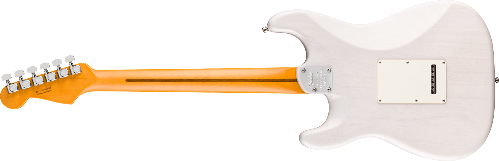 Fender Strat 50s American Ultra Luxe Usa 3s Trem Mn - White Blonde - Str shape electric guitar - Variation 1