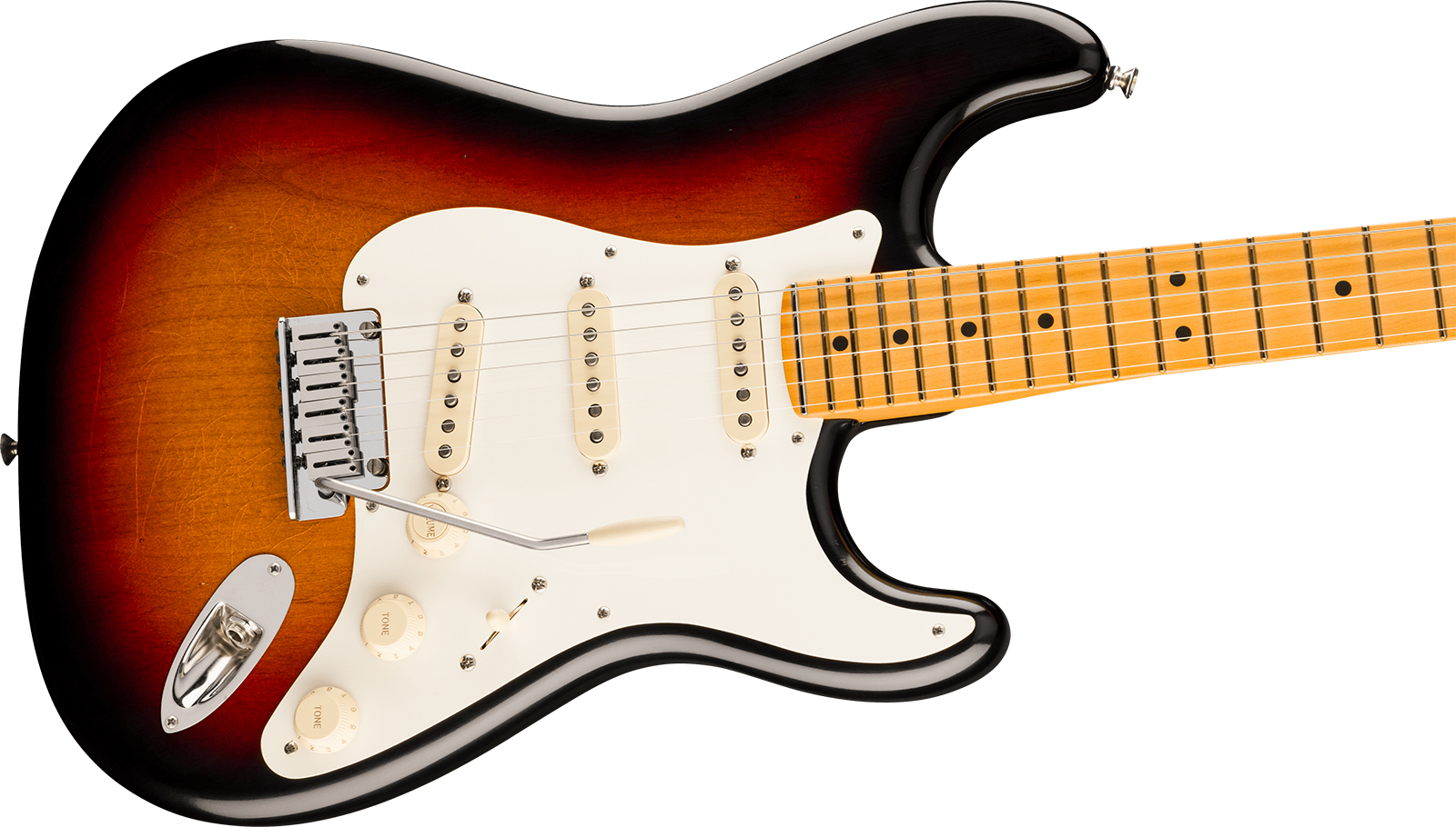 Fender Strat 50s American Ultra Luxe Usa 3s Trem Mn - 3-color Sunburst - Str shape electric guitar - Variation 2