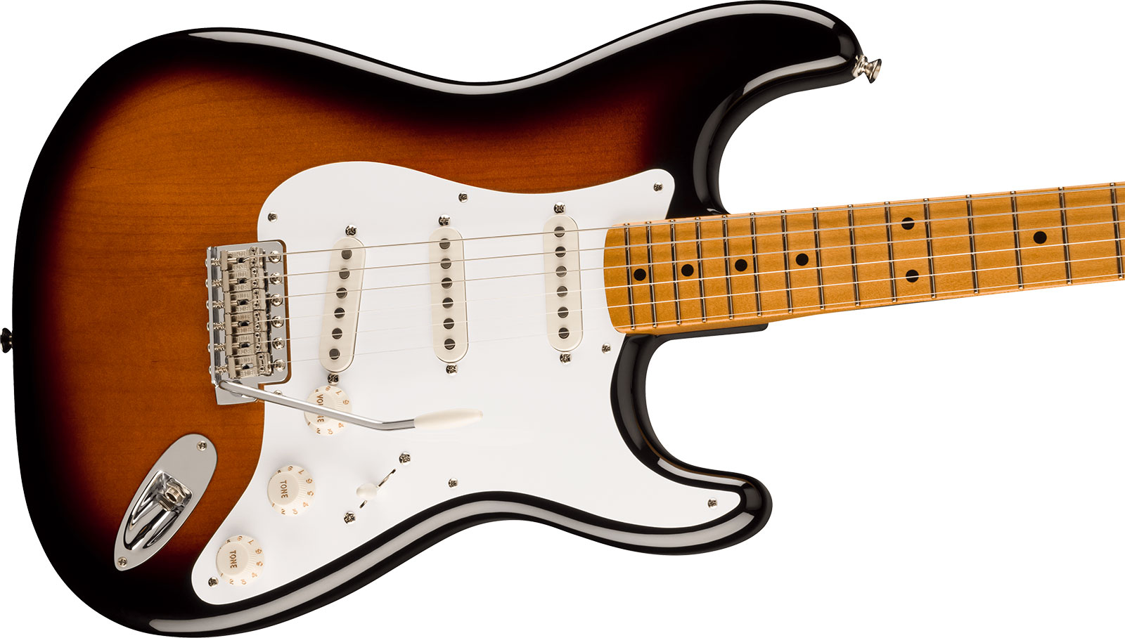 Fender Strat 50s Vintera 2 Mex 3s Trem Mn - 2-color Sunburst - Str shape electric guitar - Variation 2