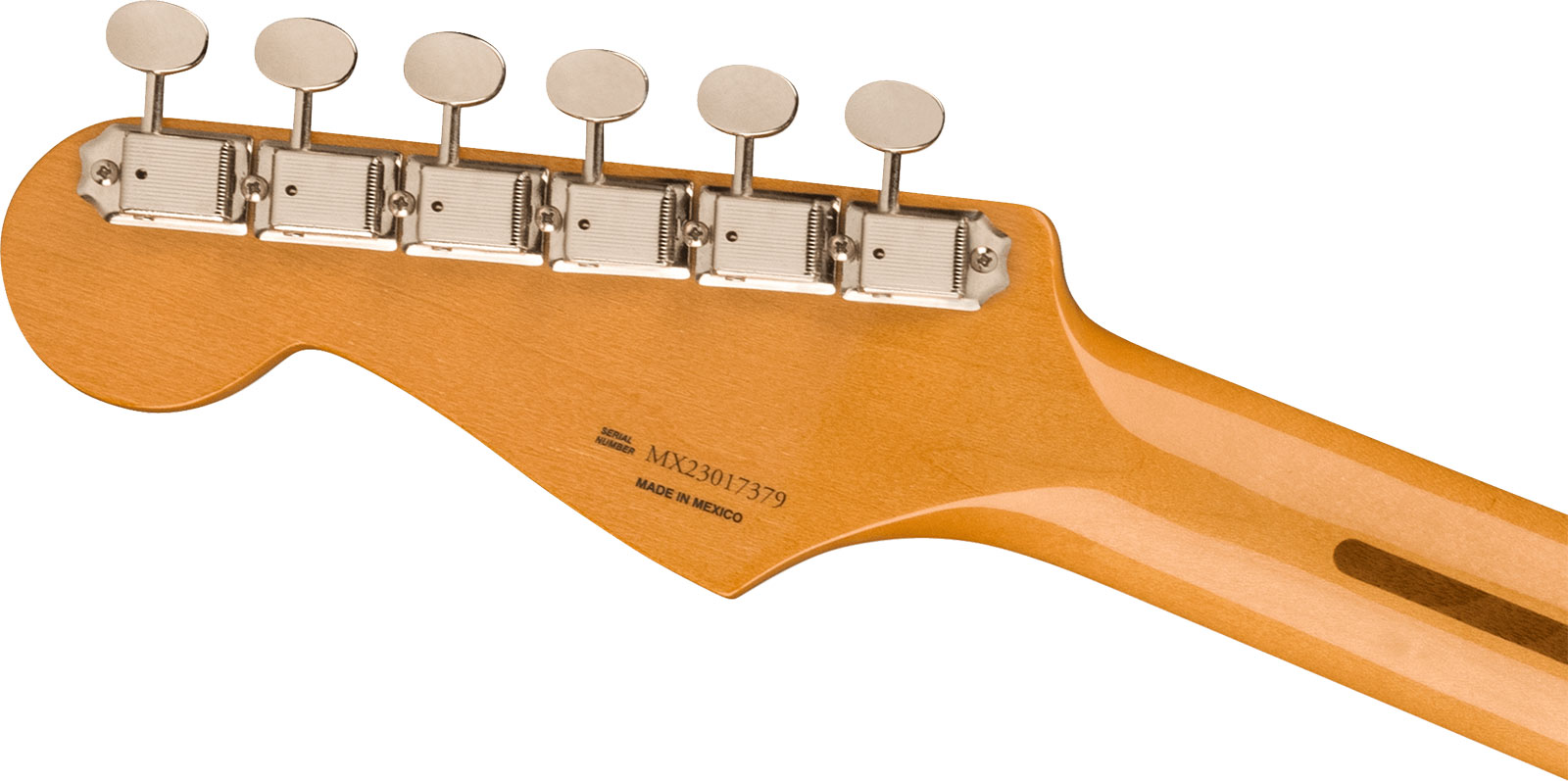 Fender Strat 50s Vintera 2 Mex 3s Trem Mn - Black - Str shape electric guitar - Variation 3