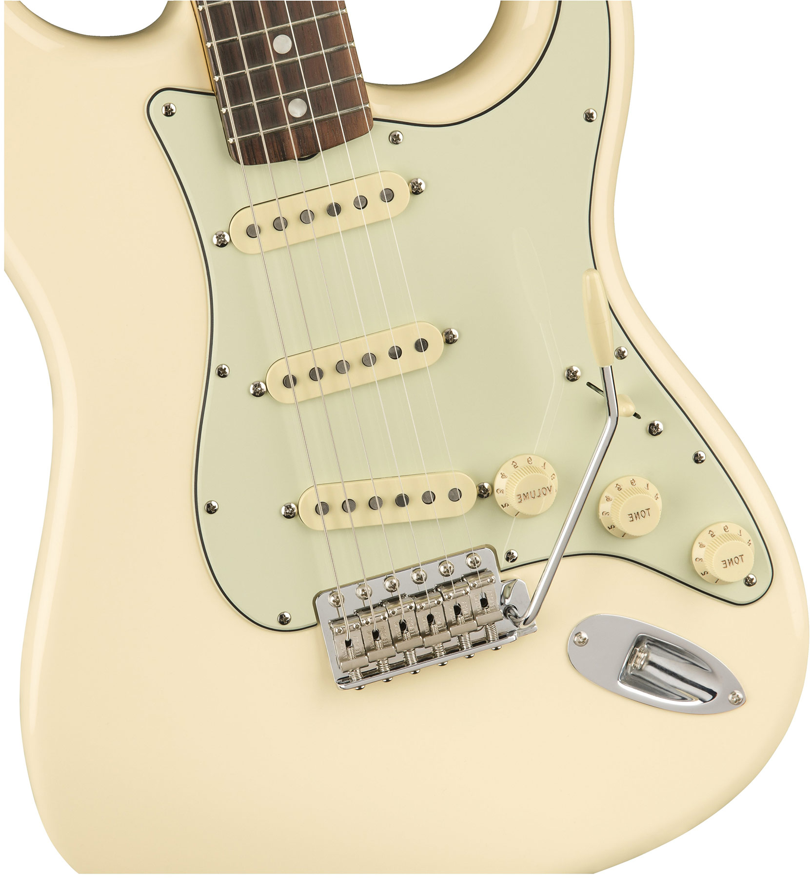 Fender Strat '60s American Original Usa Sss Rw - Olympic White - Str shape electric guitar - Variation 1