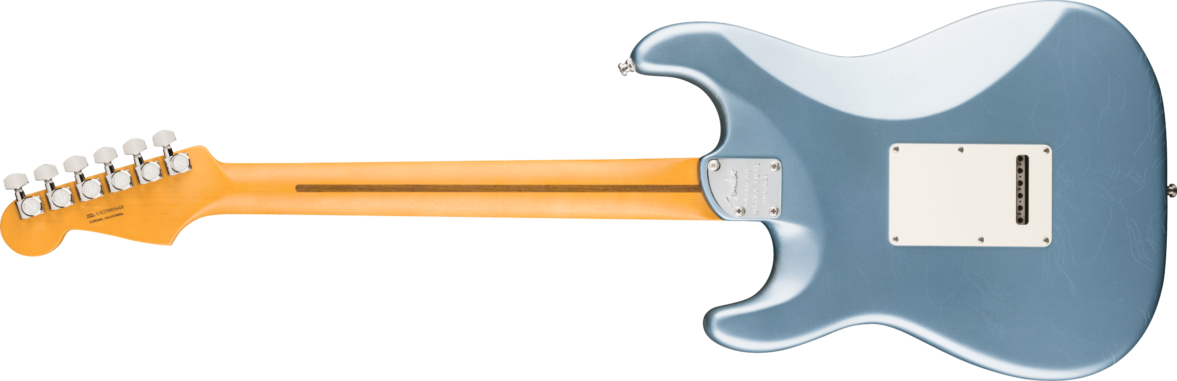 Fender Strat 60s American Ultra Luxe Ltd Usa 3s Trem Mn - Ice Blue Metallic - Str shape electric guitar - Variation 1