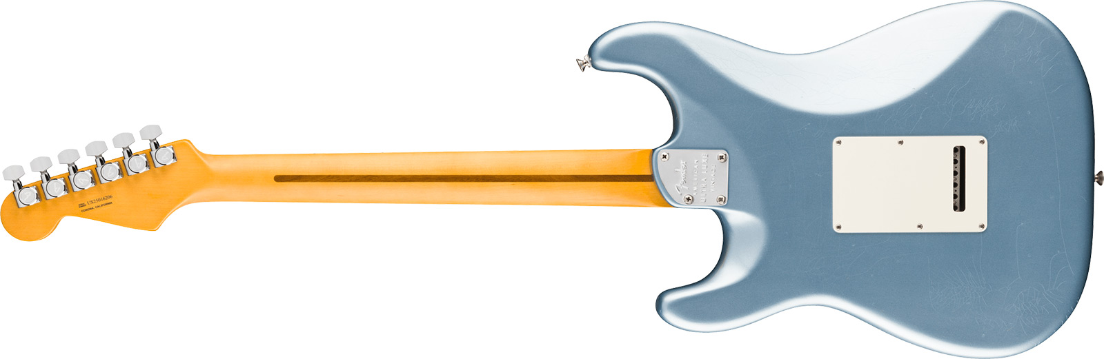 Fender Strat 60s American Ultra Luxe Usa 3s Trem Rw - Ice Blue Metallic - Str shape electric guitar - Variation 1