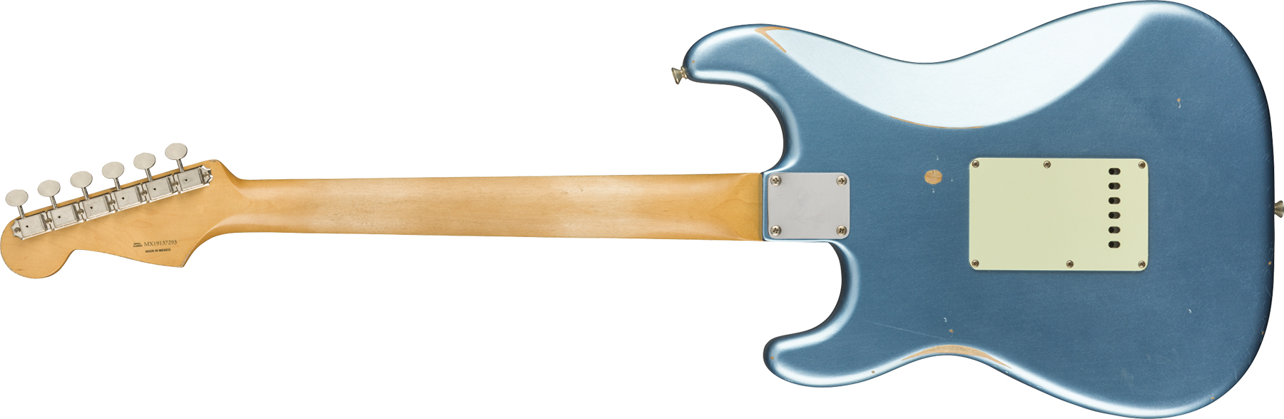 Fender Strat 60s Road Worn Mex Pf - Lake Placid Blue - Str shape electric guitar - Variation 1