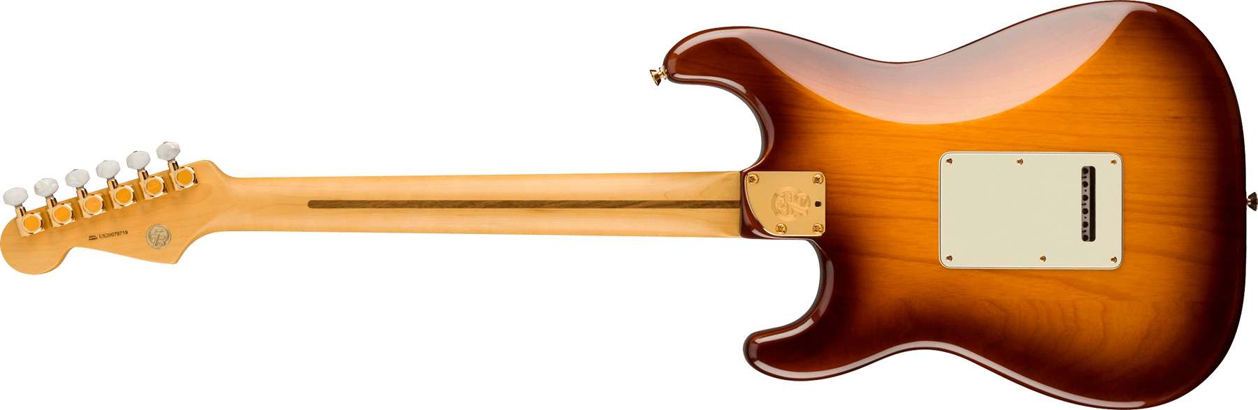 Fender Strat 75th Anniversary Commemorative Ltd Usa Mn +etui - 2-color Bourbon Burst - Str shape electric guitar - Variation 1