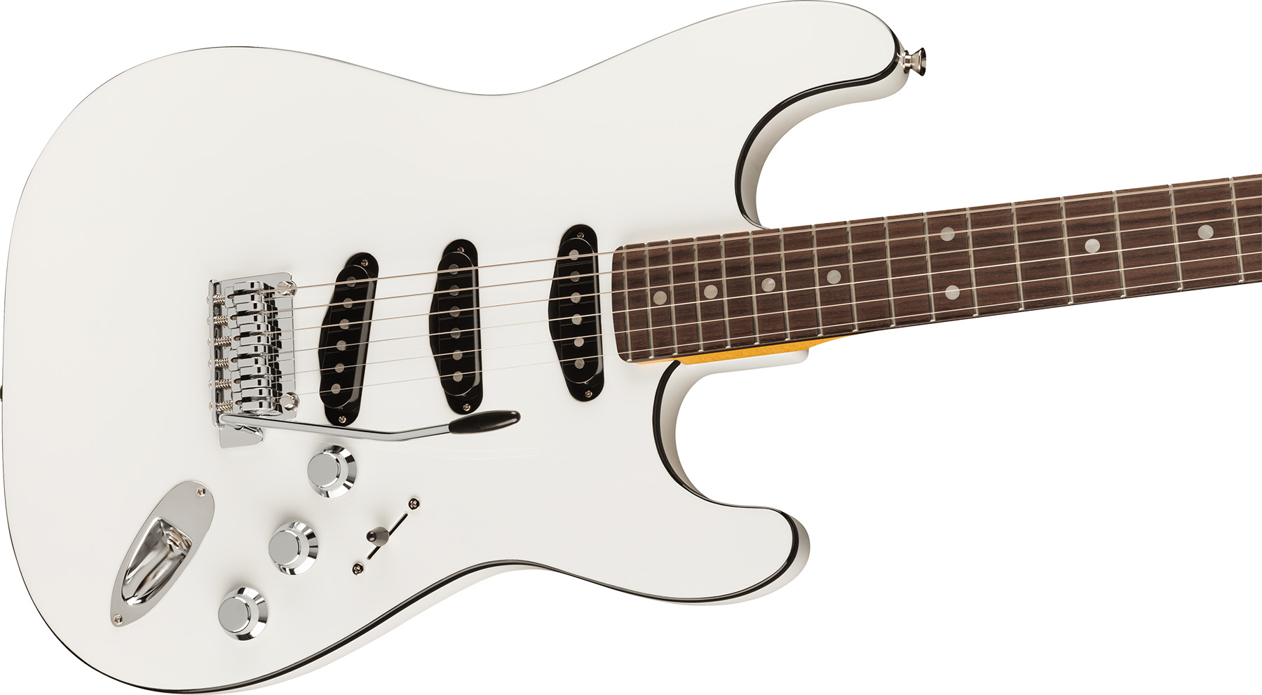 Fender Strat Aerodyne Special Jap 3s Trem Rw - Bright White - Str shape electric guitar - Variation 2