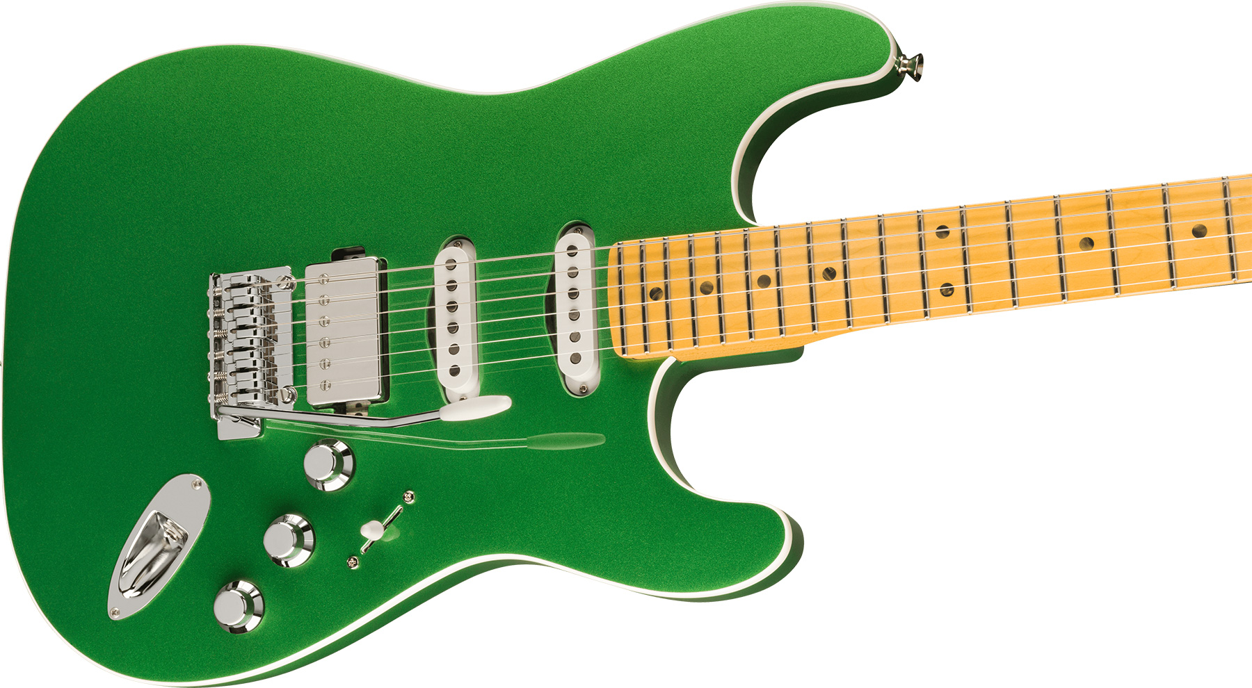 Fender Strat Aerodyne Special Jap Trem Hss Mn - Speed Green Metallic - Str shape electric guitar - Variation 2