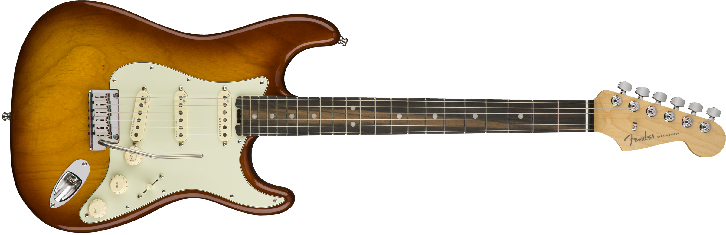 Fender Strat American Elite Usa 2018 3s Eb - Tobacco Sunburst - Str shape electric guitar - Variation 1