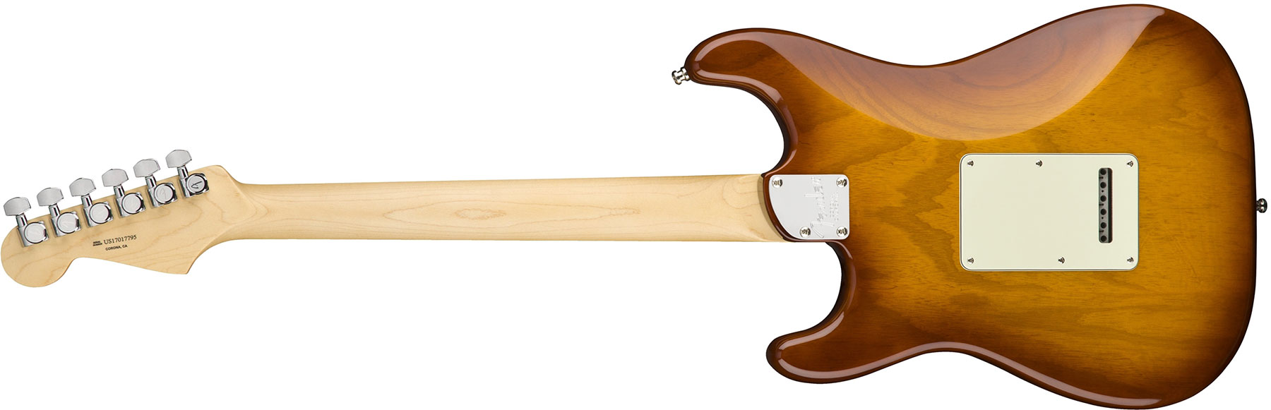 Fender Strat American Elite Usa 2018 3s Eb - Tobacco Sunburst - Str shape electric guitar - Variation 2