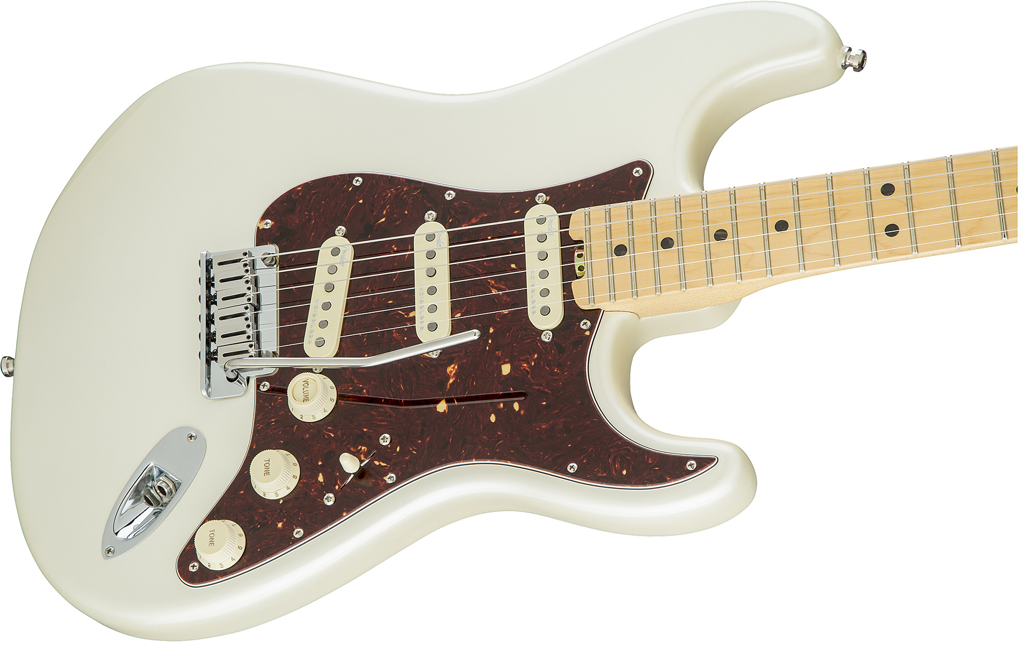Fender Stratocaster American Elite (USA, MN) olympic pearl Solid body