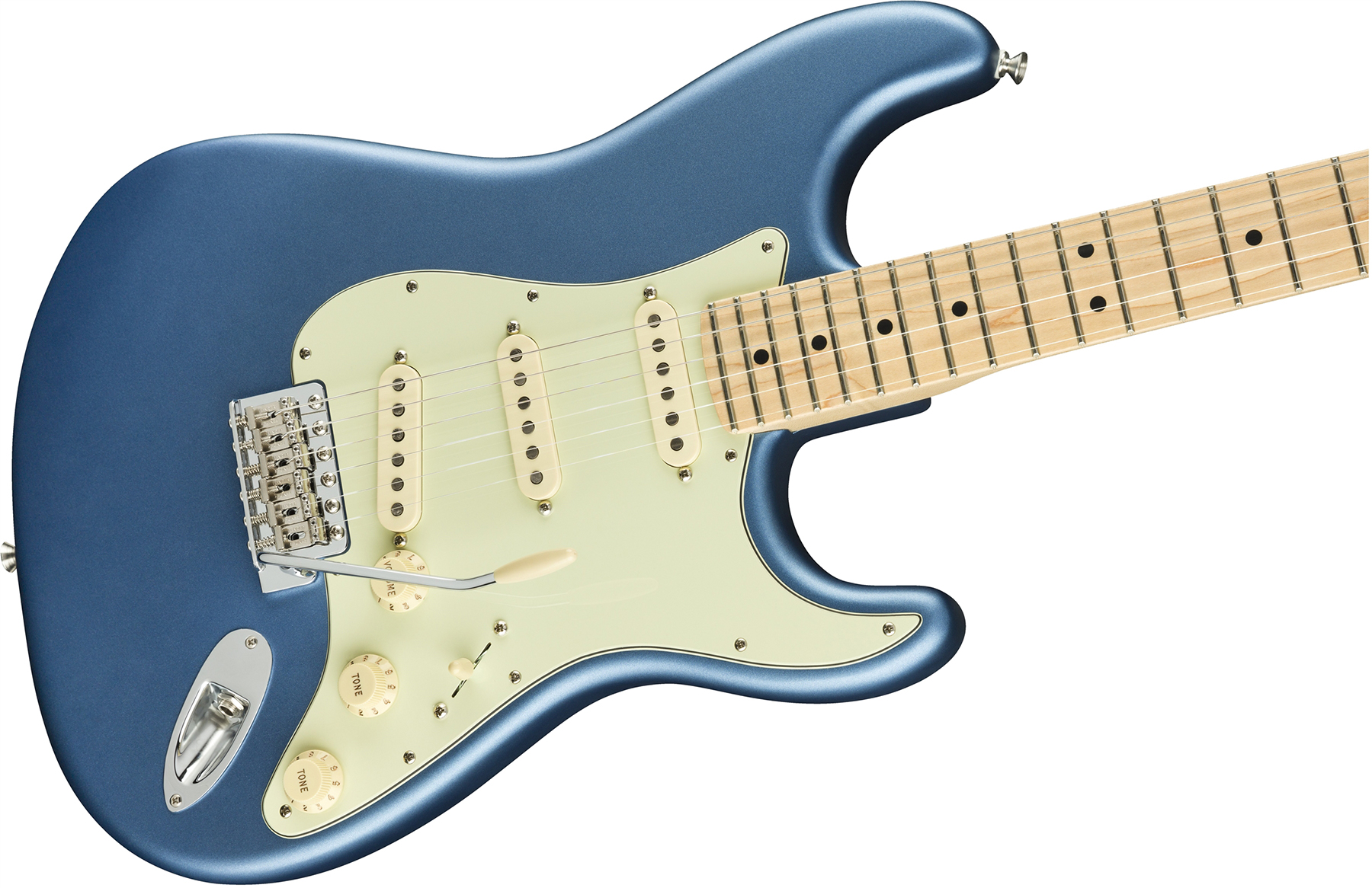 Fender American Performer Stratocaster (USA, MN) - satin lake 