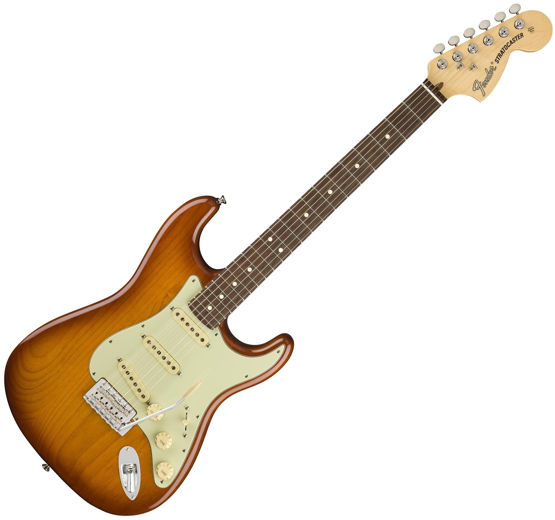 Fender American Performer Stratocaster (USA, RW) - honey burst 
