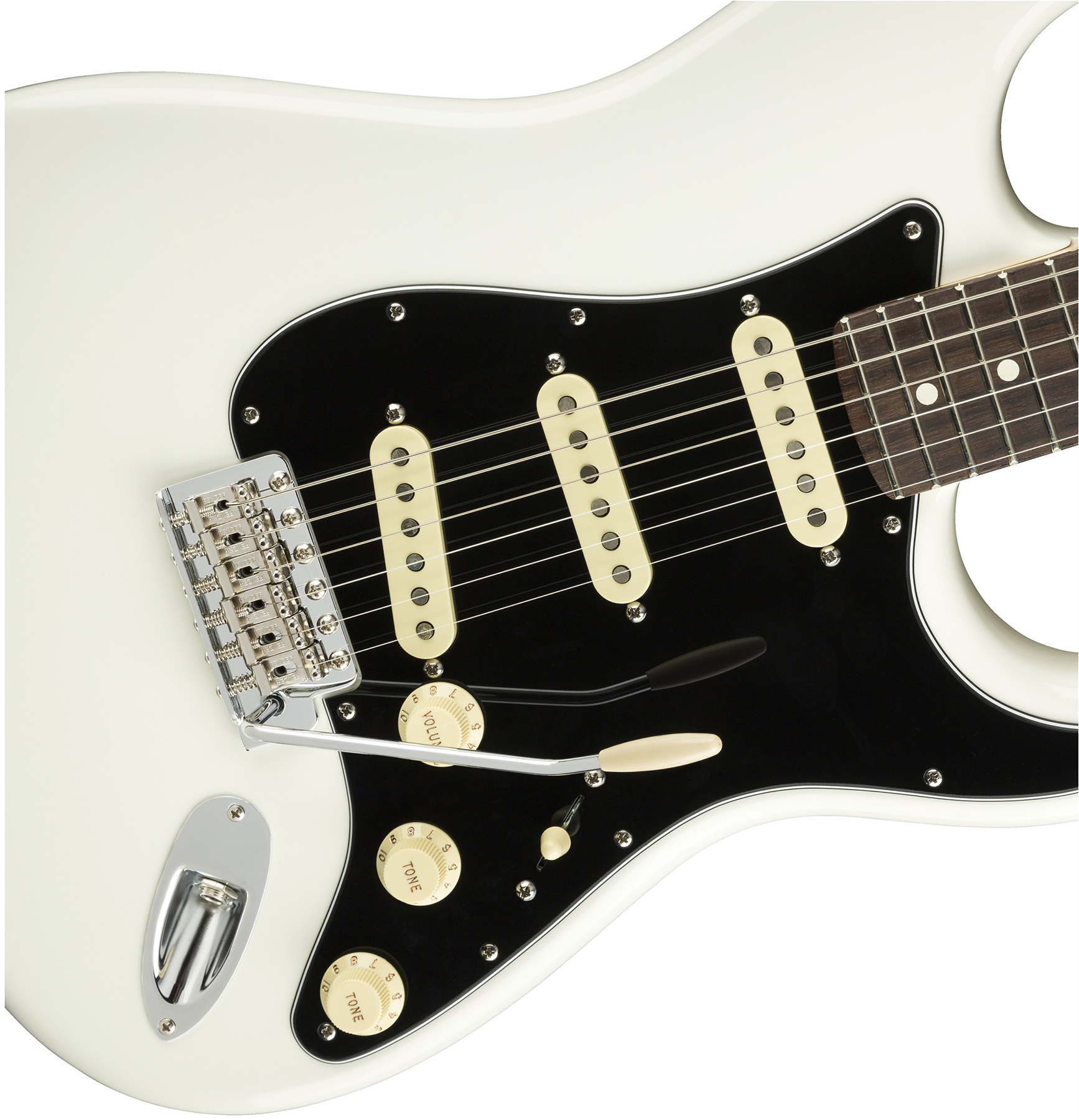 Fender Strat American Performer Usa Sss Rw - Arctic White - Str shape electric guitar - Variation 3