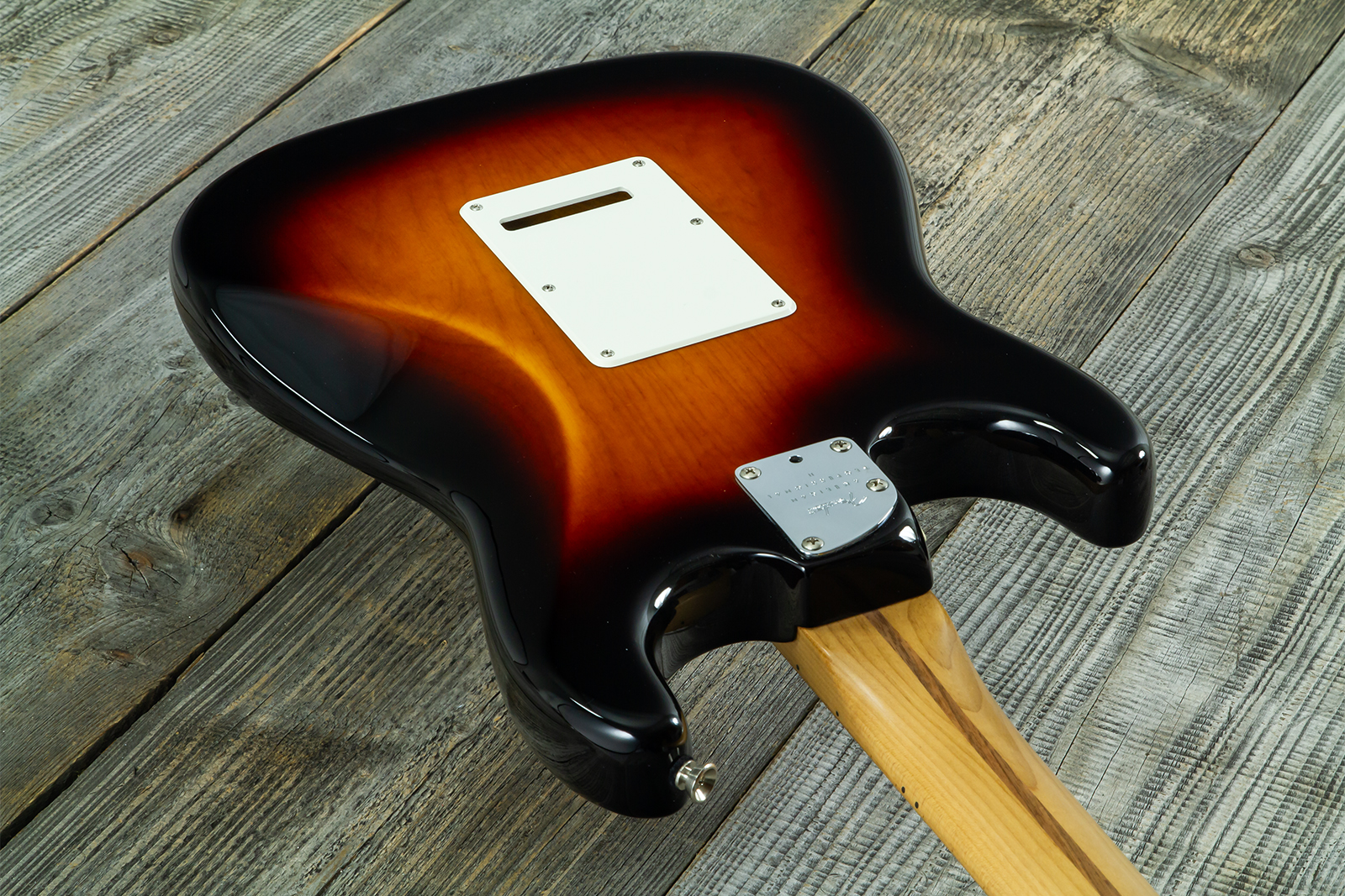Fender Strat American Pro Ii Ltd 3s Trem Mn #us23077326 - 2-color Sunburst - Str shape electric guitar - Variation 8