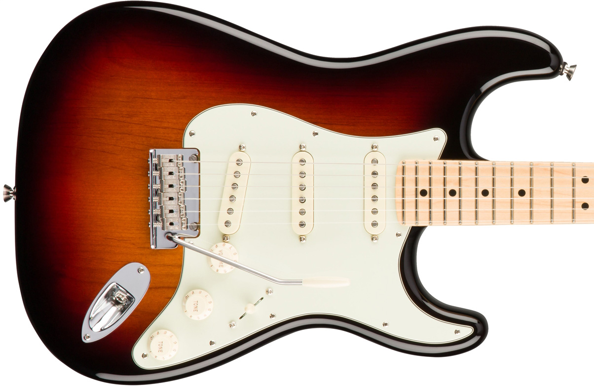 Fender Strat American Professional 2017 3s Usa Mn - 3-color Sunburst - Str shape electric guitar - Variation 1
