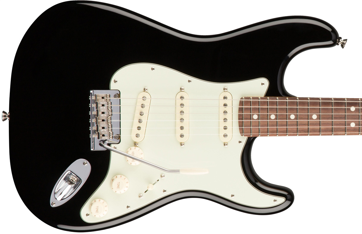 Fender Strat American Professional 2017 3s Usa Rw - Black - Str shape electric guitar - Variation 1