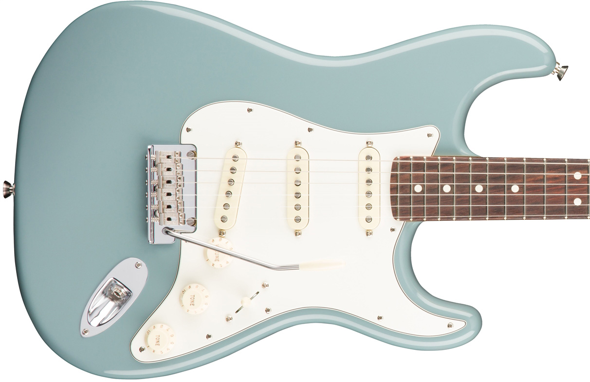 Fender Strat American Professional 2017 3s Usa Rw - Sonic Grey - Str shape electric guitar - Variation 1