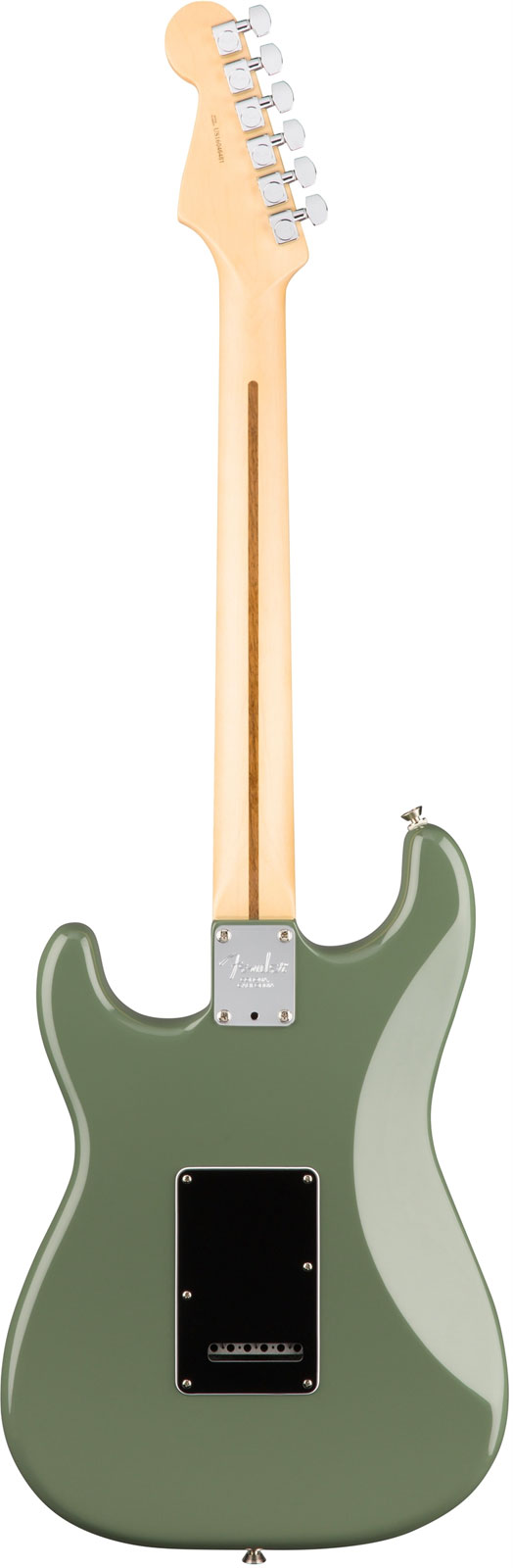 Fender Strat American Professional 2017 3s Usa Rw - Antique Olive - Str shape electric guitar - Variation 2