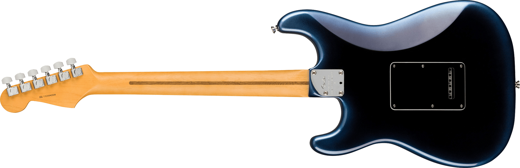 Fender Strat American Professional Ii Lh Gaucher Usa Rw - Dark Night - Left-handed electric guitar - Variation 1