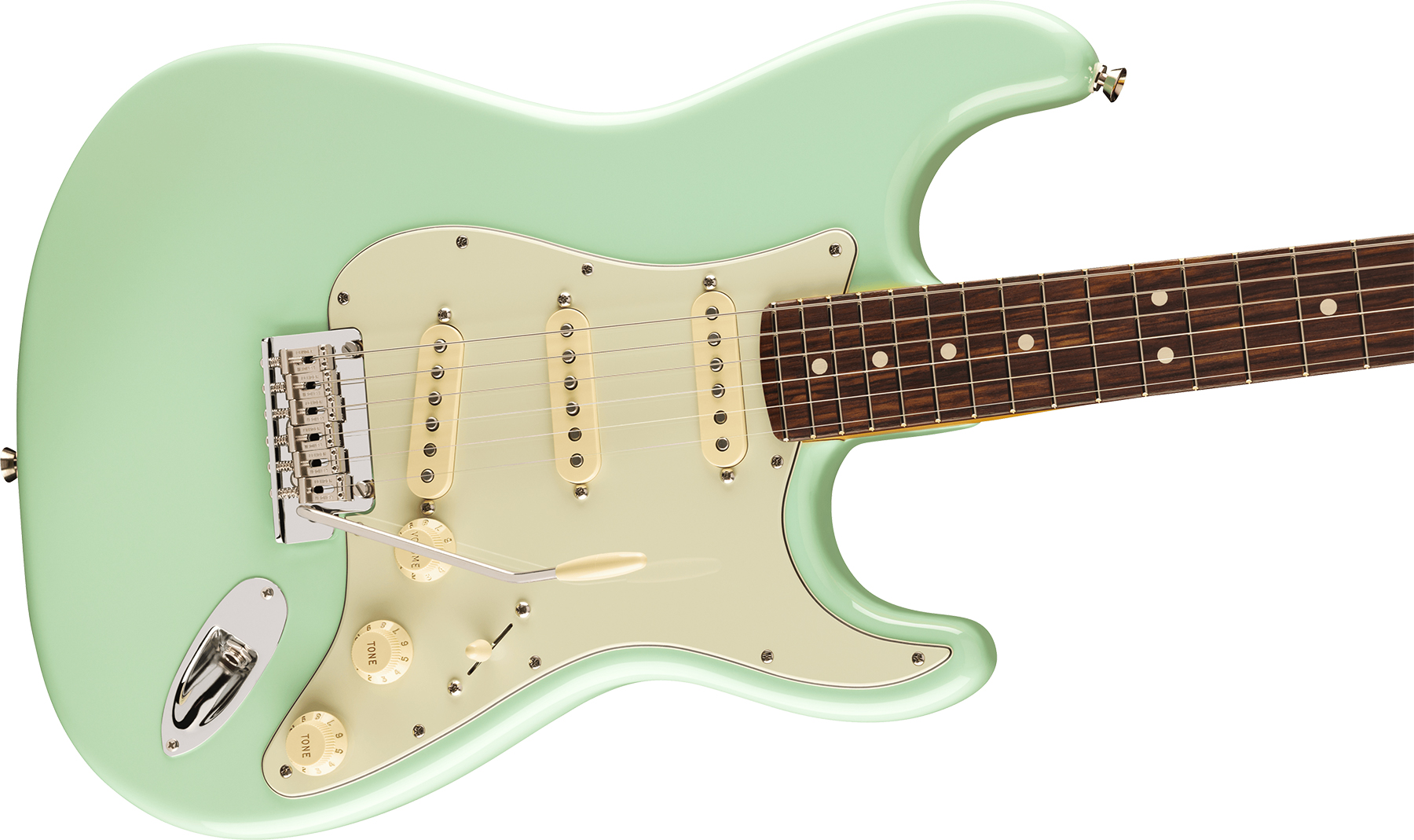Fender Strat American Professional Ii Ltd Usa 3s Trem Rw - Surf Green - Str shape electric guitar - Variation 1