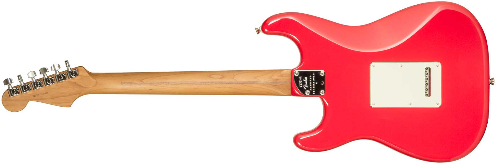 Fender Strat American Professional Ii Ltd Usa 3s Trem Rw - Fiesta Red - Str shape electric guitar - Variation 4