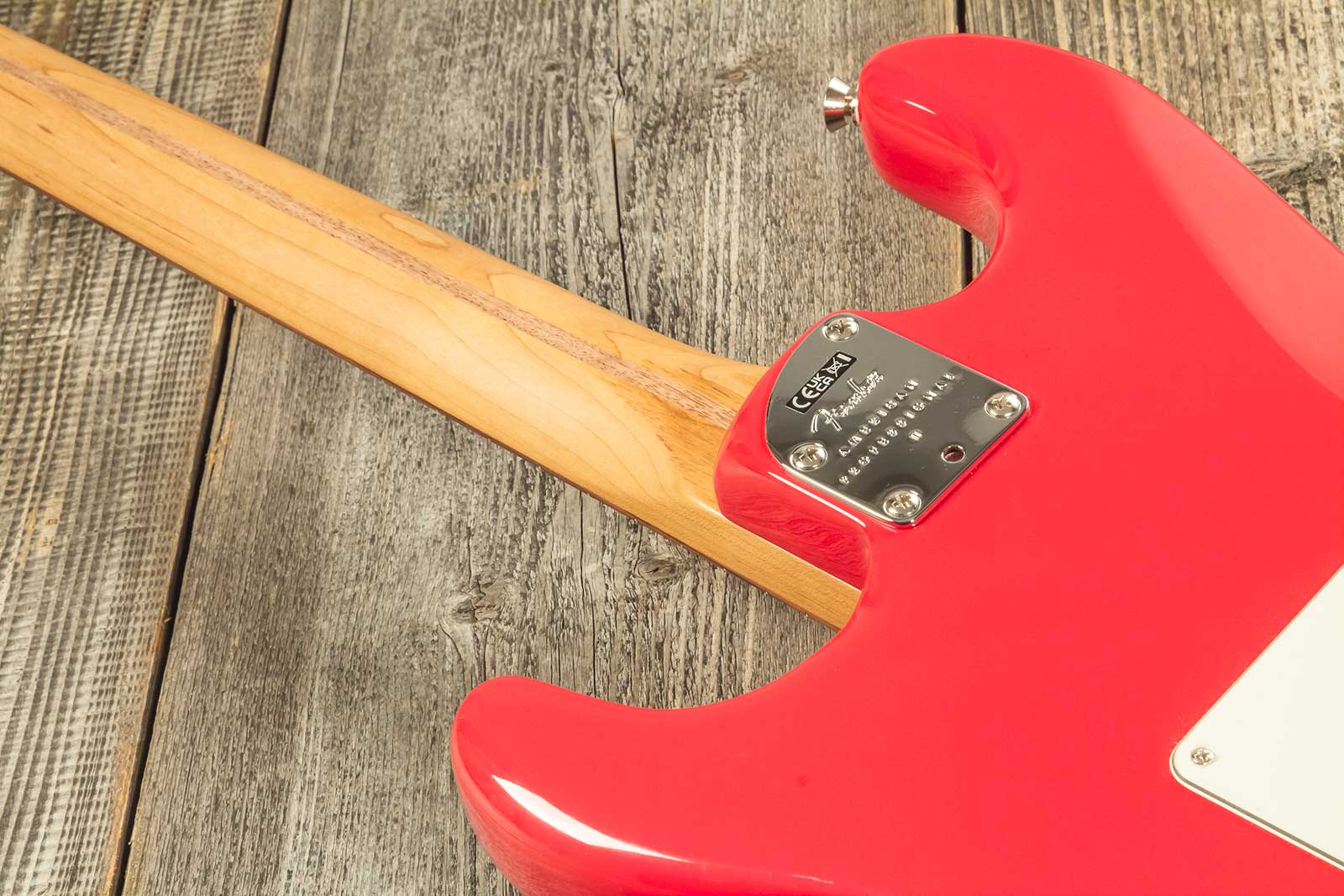 Fender Strat American Professional Ii Ltd Usa 3s Trem Rw - Fiesta Red - Str shape electric guitar - Variation 8