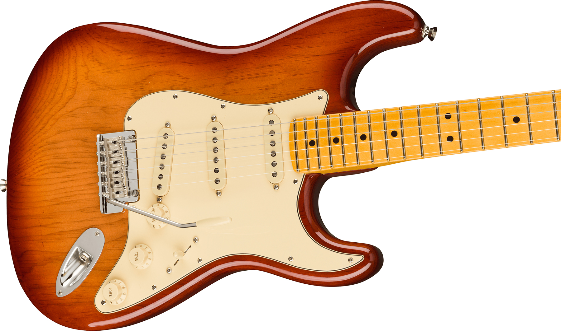 Fender Strat American Professional Ii Usa Mn - Sienna Sunburst - Str shape electric guitar - Variation 2