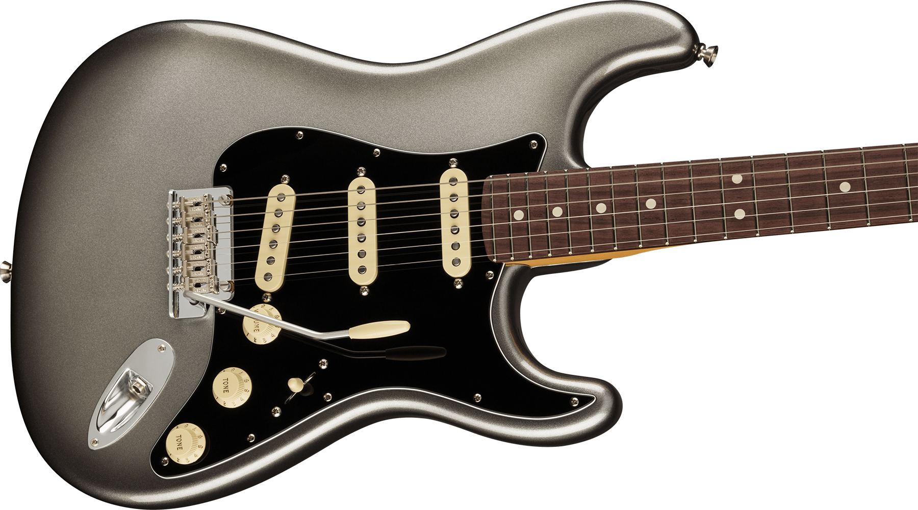 Fender Strat American Professional Ii Usa Rw - Mercury - Str shape electric guitar - Variation 2