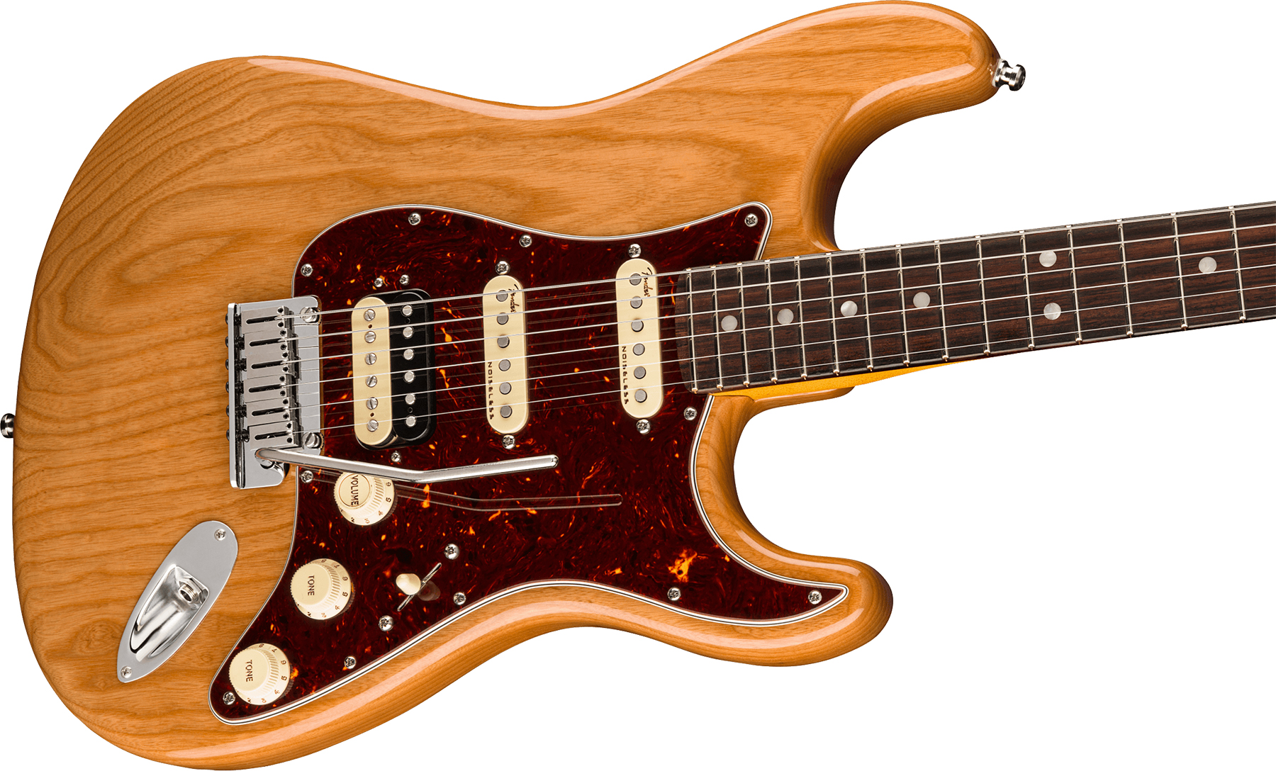 Fender Strat American Ultra Hss 2019 Usa Rw - Aged Natural - Str shape electric guitar - Variation 2