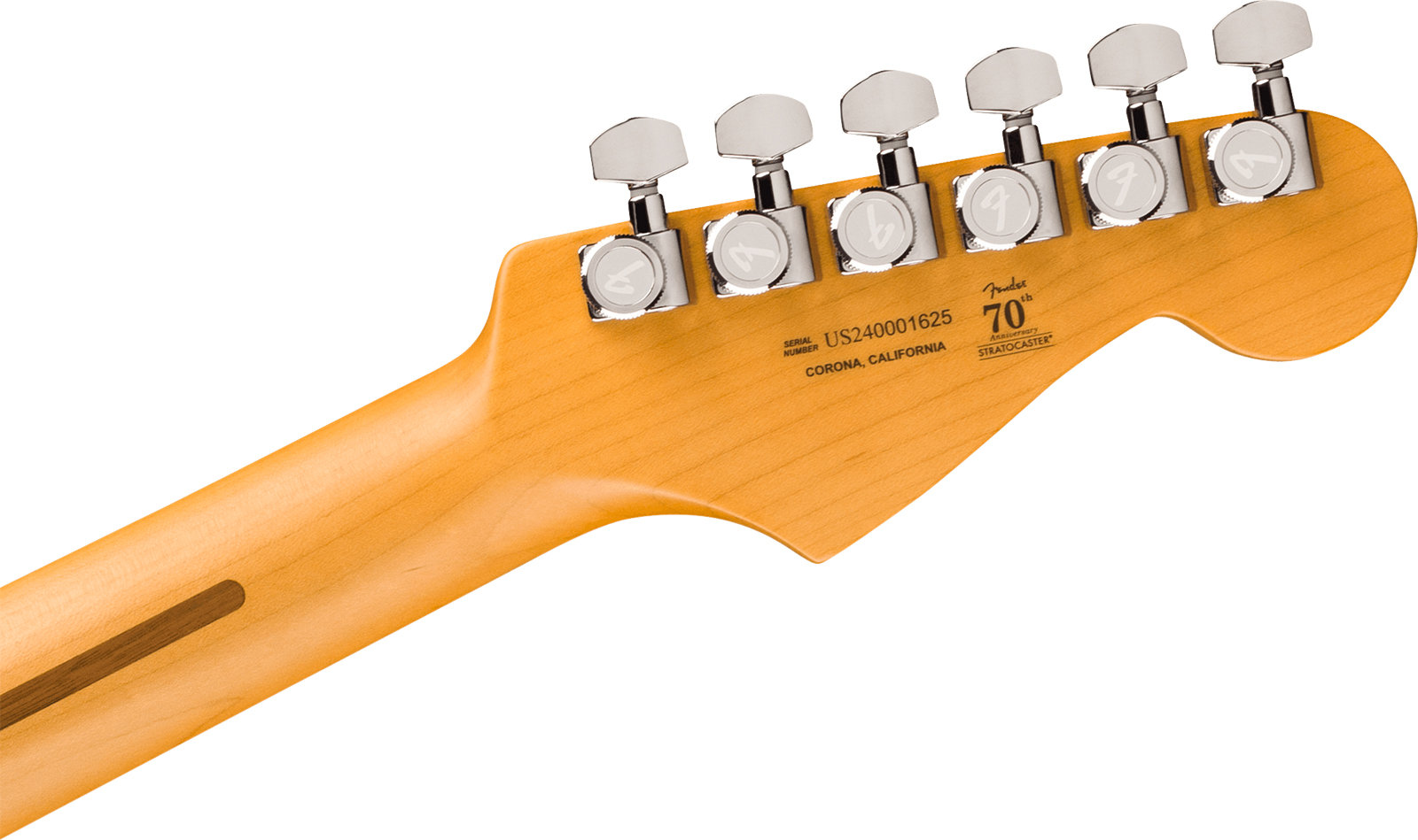 Fender Strat American Ultra Ii Lh Usa Gaucher Trem 3s Mn - Avalanche - Str shape electric guitar - Variation 3