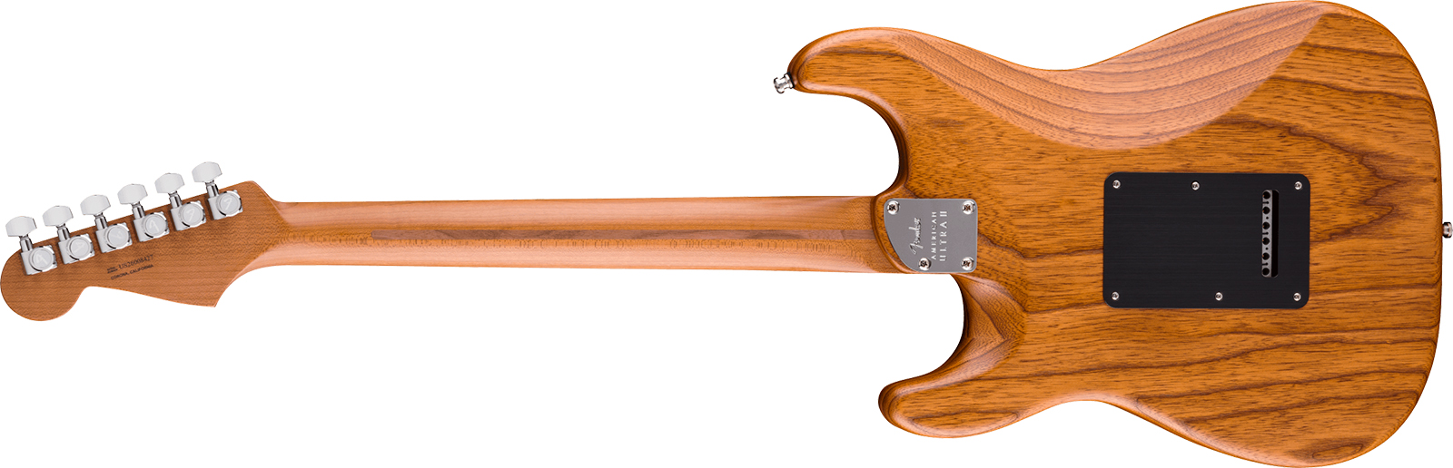 Fender Strat American Ultra Ii Ltd Usa 3s Custom Shop Trem Mn - Natural - Str shape electric guitar - Variation 1