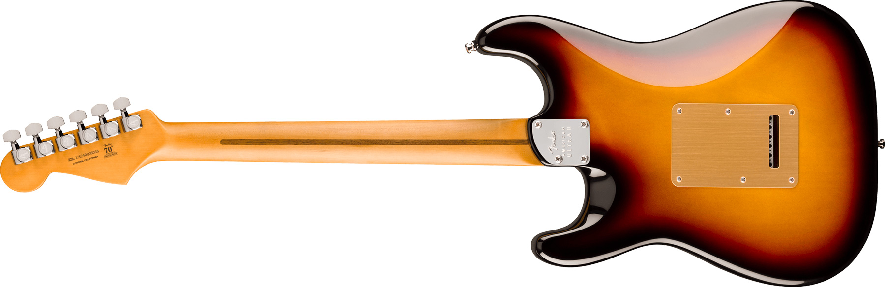 Fender Strat American Ultra Ii Usa Trem 3s Eb - Ultraburst - Str shape electric guitar - Variation 1