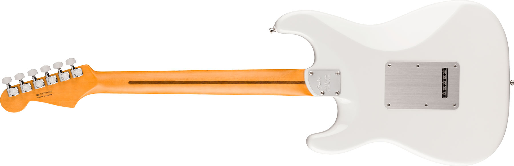 Fender Strat American Ultra Ii Usa Trem 3s Mn - Avalanche - Str shape electric guitar - Variation 1