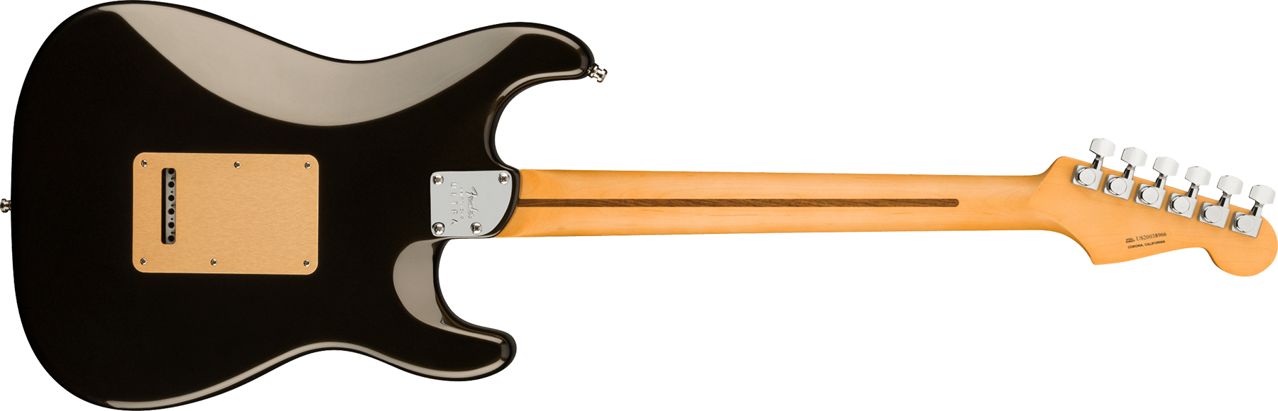 Fender Strat American Ultra Lh Gaucher Usa Mn +etui - Texas Tea - Str shape electric guitar - Variation 1
