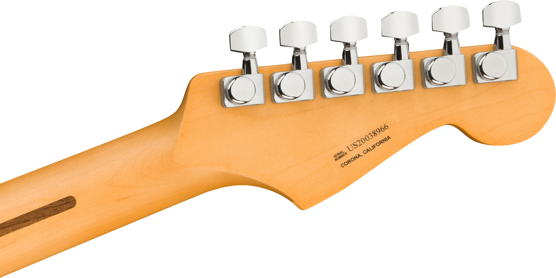 Fender Strat American Ultra Lh Gaucher Usa Mn +etui - Texas Tea - Str shape electric guitar - Variation 3