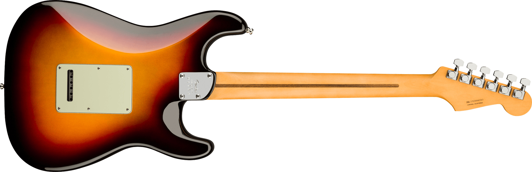 Fender Strat American Ultra Lh Gaucher Usa Rw +etui - Ultraburst - Left-handed electric guitar - Variation 1