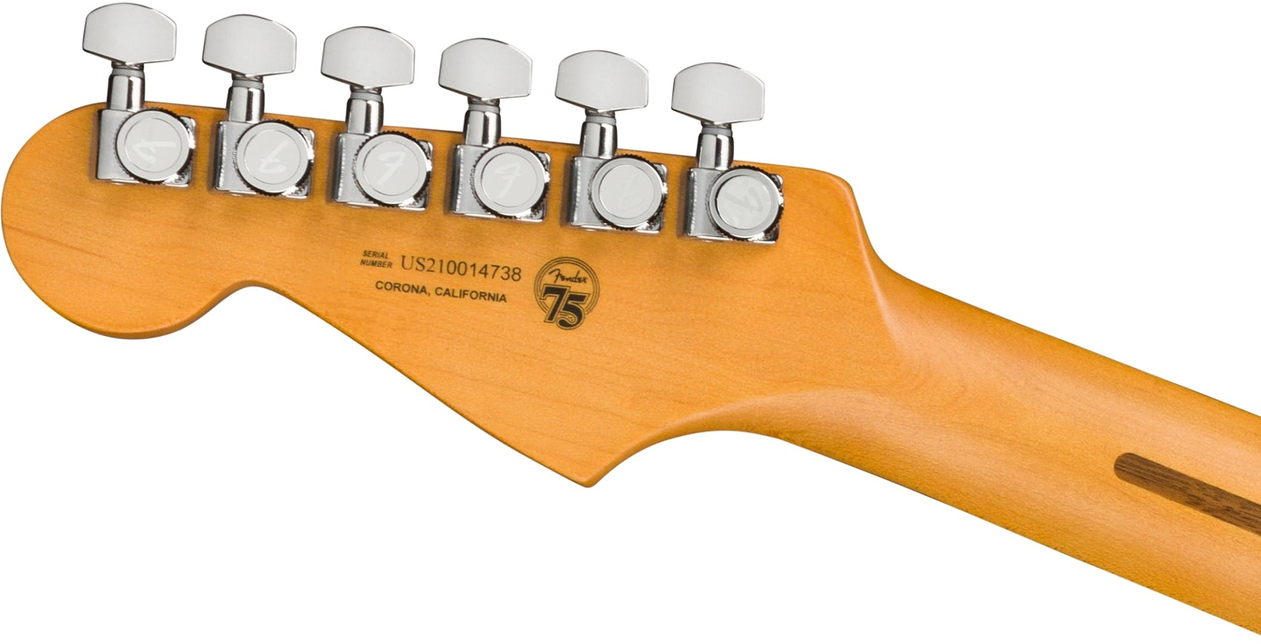 Fender Strat American Ultra Ltd Usa 3s Trem Eb - Quicksilver - Str shape electric guitar - Variation 3