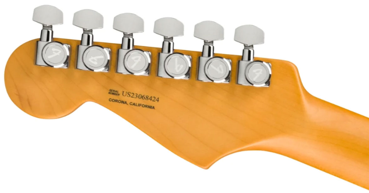 Fender Strat American Ultra Ltd Usa 3s Trem Eb - Tiger's Eye - Str shape electric guitar - Variation 3
