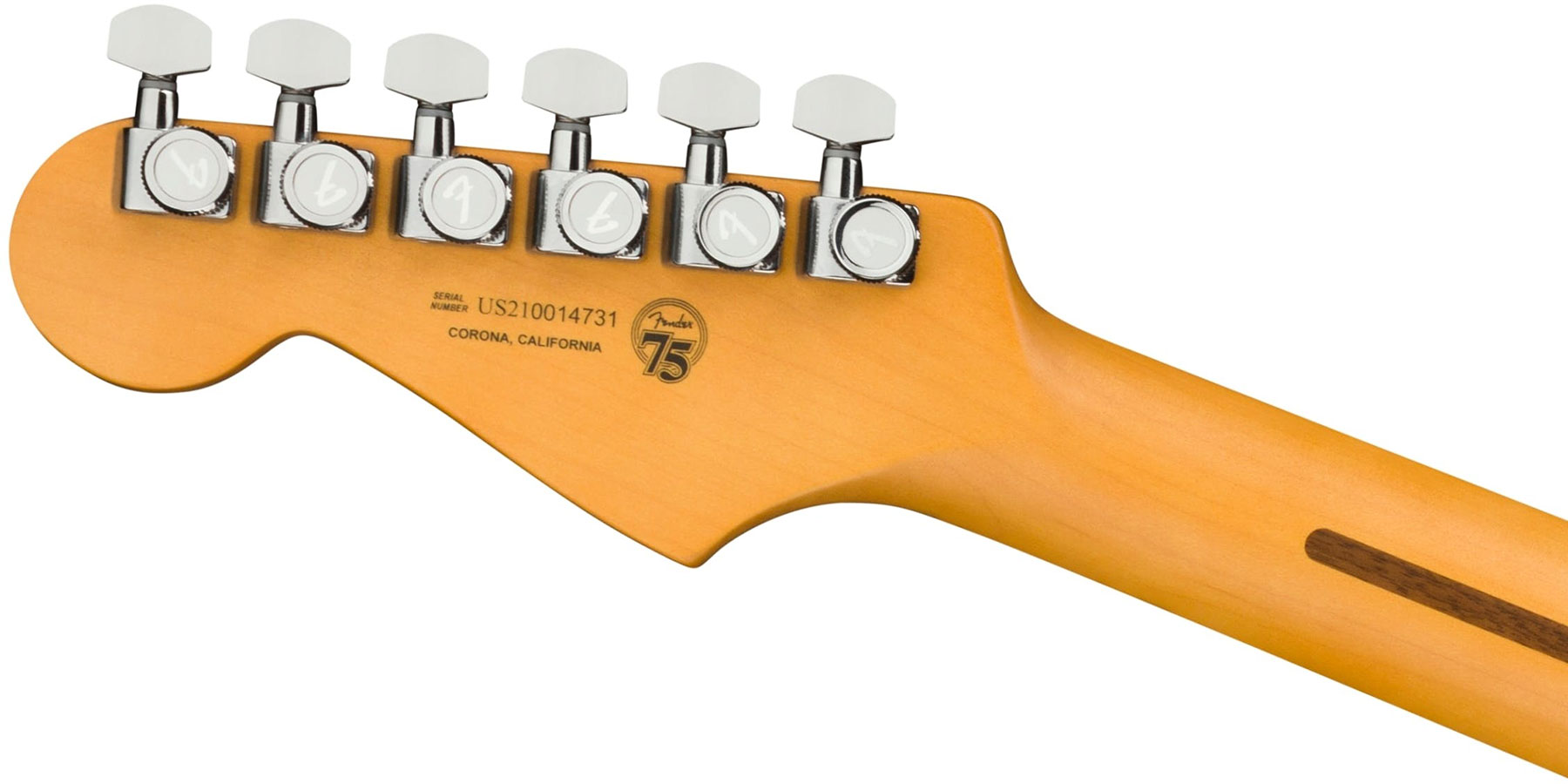 Fender Strat American Ultra Ltd Usa 3s Trem Eb - Plum Metallic - Str shape electric guitar - Variation 4