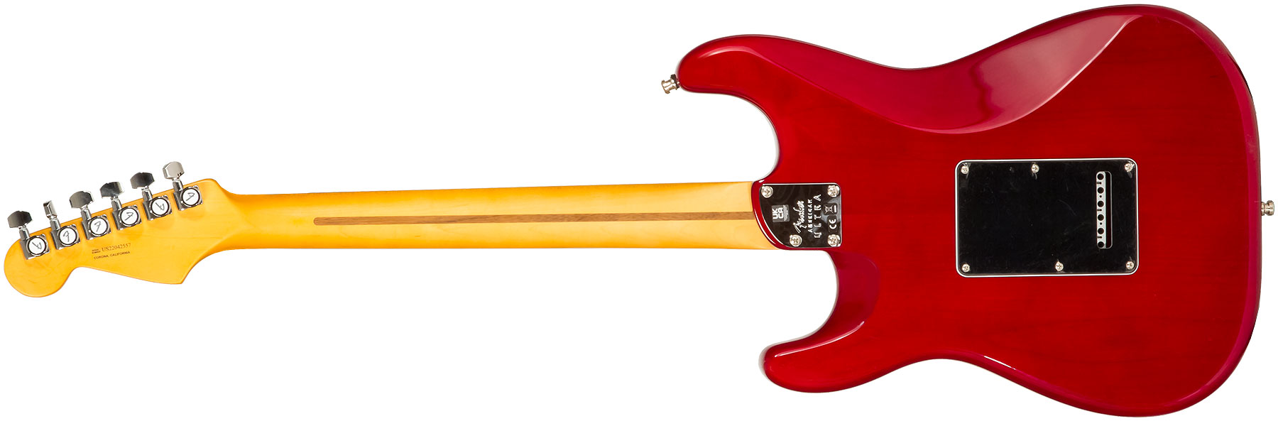 Fender Strat American Ultra Ltd Usa Hss Trem Eb - Umbra - Str shape electric guitar - Variation 1