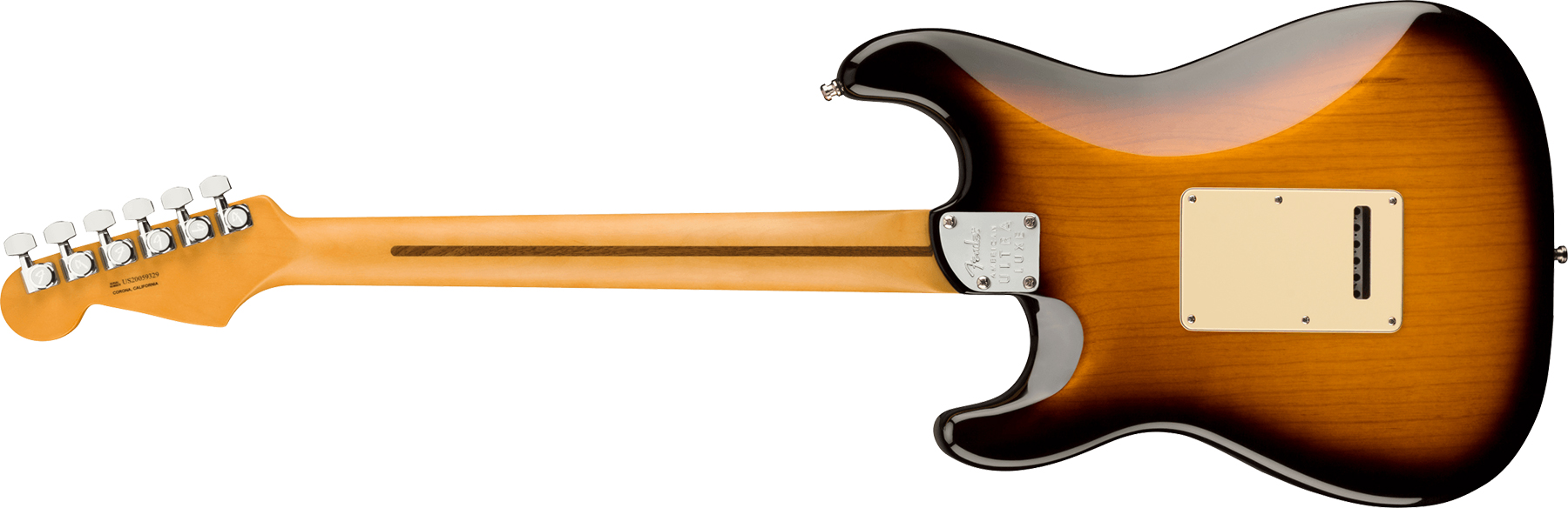 Fender Strat American Ultra Luxe Usa Mn +etui - 2-color Sunburst - Str shape electric guitar - Variation 1