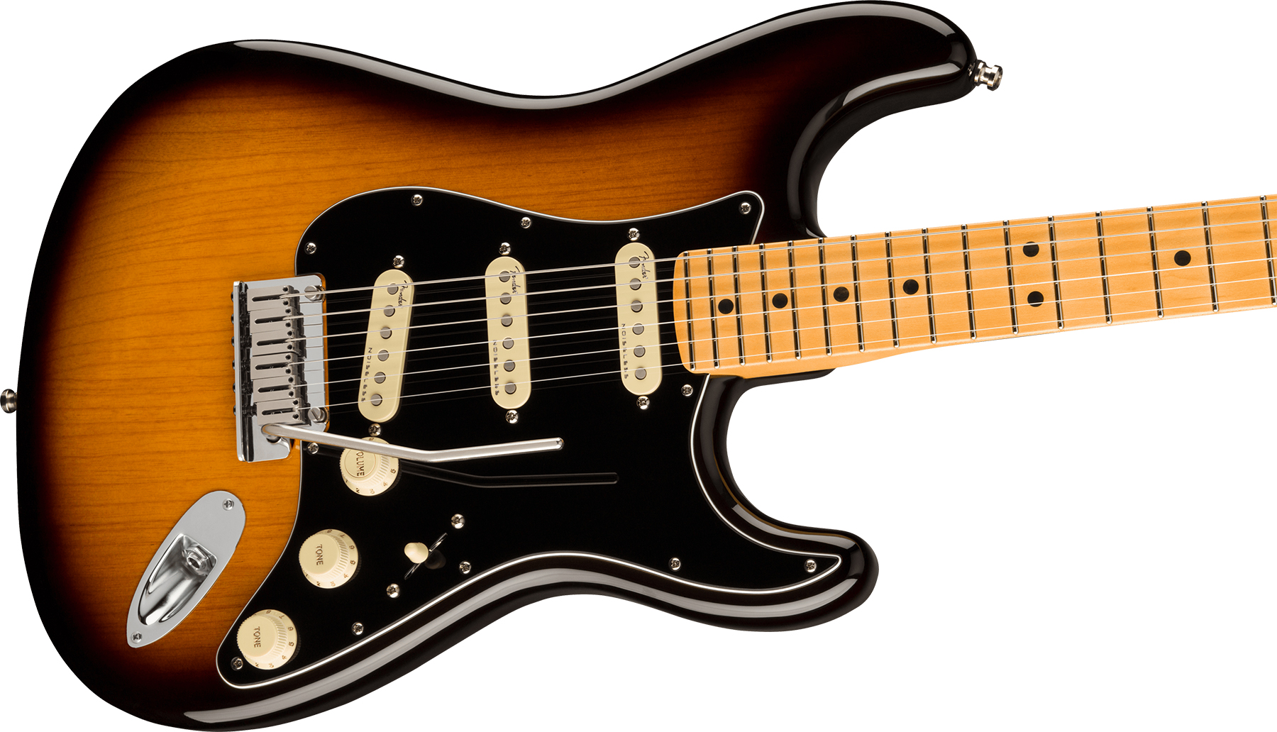 Fender Strat American Ultra Luxe Usa Mn +etui - 2-color Sunburst - Str shape electric guitar - Variation 2